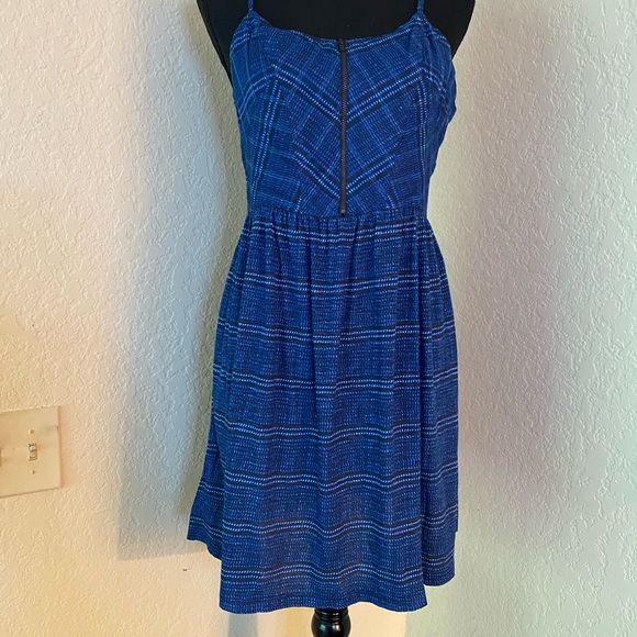 Urban Outfitters Blue Plaid Dress - Picture 2 of 8